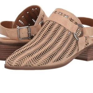 Size 10 Lucky Brand Kaedey Slingback/ Mules.